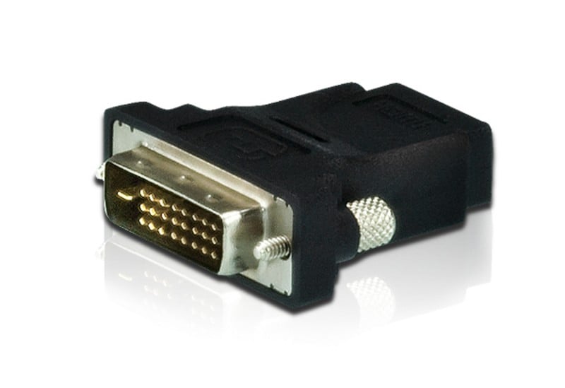 ATEN 2A-127G changeur de genre de câble DVI HDMI Noir