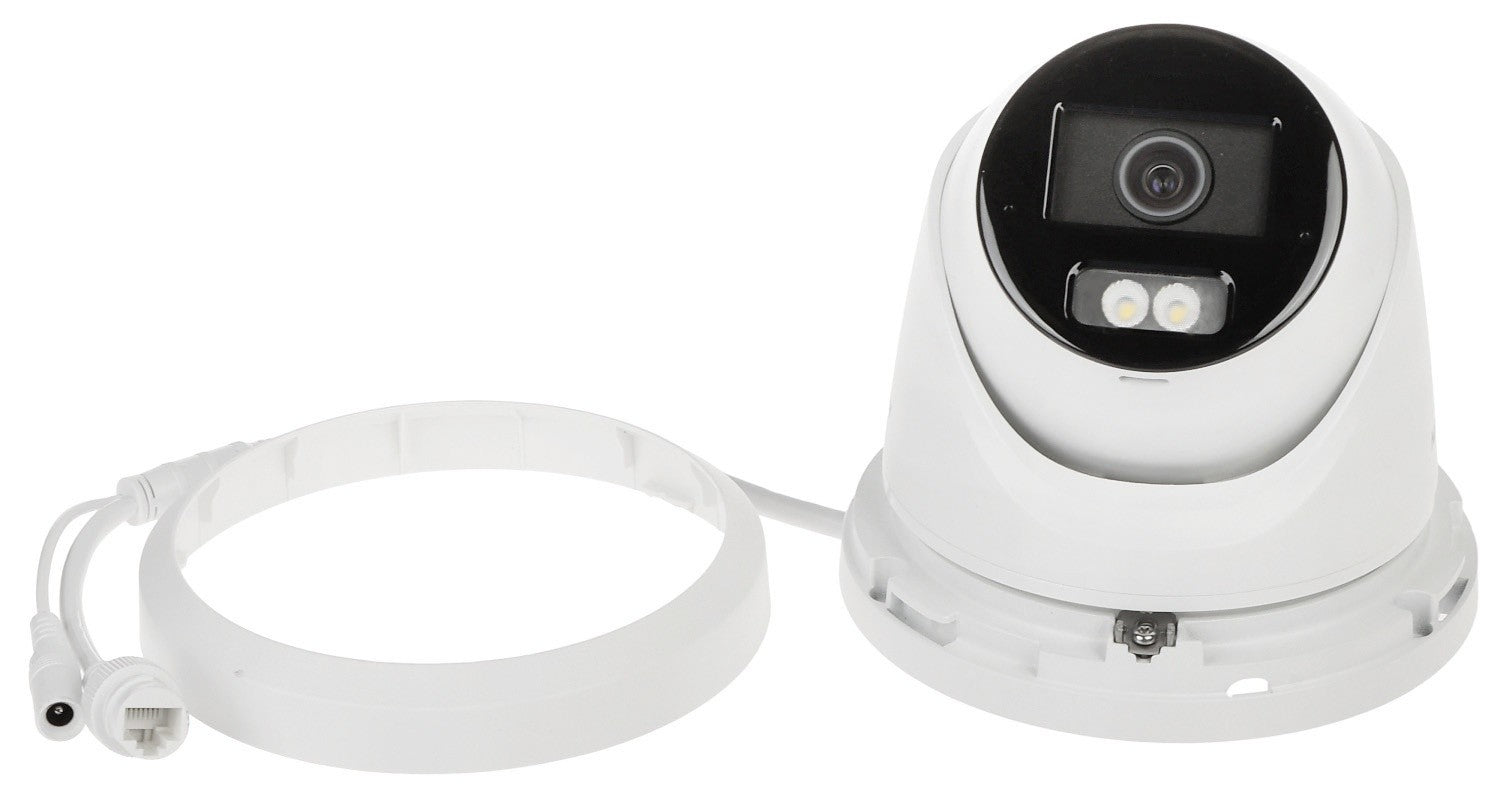 Hikvision DS-2CD2383G2-LI2U(2.8mm) 8 MP caméra réseau turret avec Acusense et éclairage hybride intelligent fixe