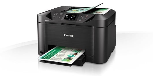 CANON MAXIFY MB5150 MFP colour ink-jet A4 210x297mm A4 22ppm copy 24 ipm print 250 sheets USB 2.0 LAN Wi-Fi USB host