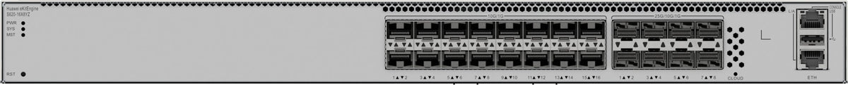 HUAWEI S620-16X8YZ 16x10GE SFP+ ports 8x25GE SFP28 ports expansion card slot with 1xAC power module eKit