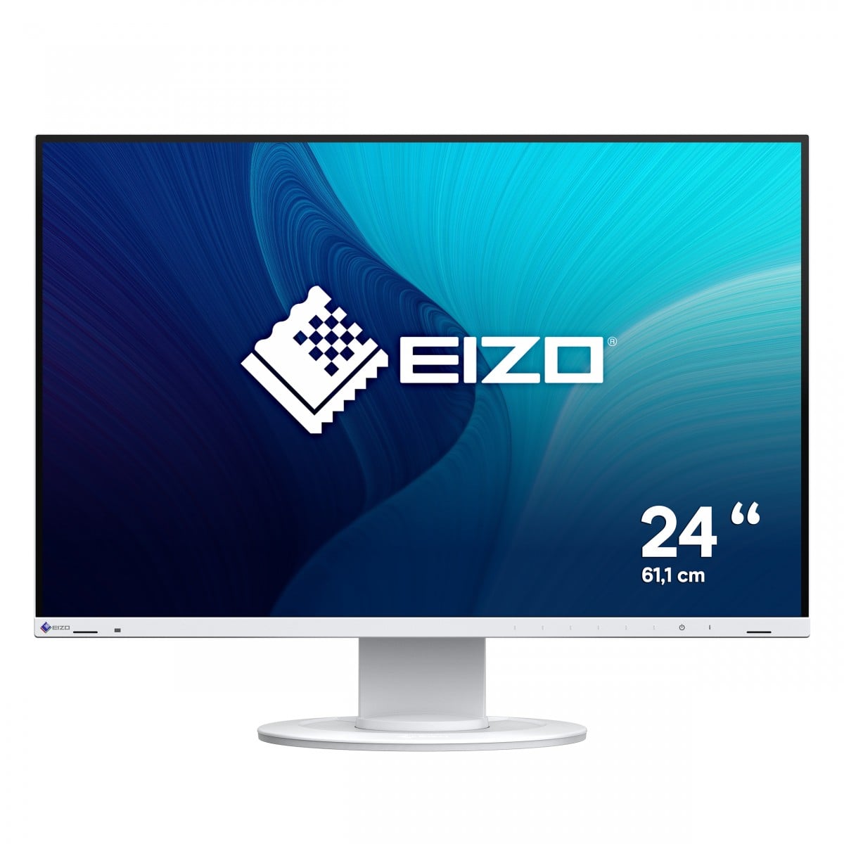 "EIZO EV2410R-WT Moniteur 24"" 16:10 1920x1200 IPS Blanc DP, HDMI, DVI-D, D-Sub, 4x USB-A"