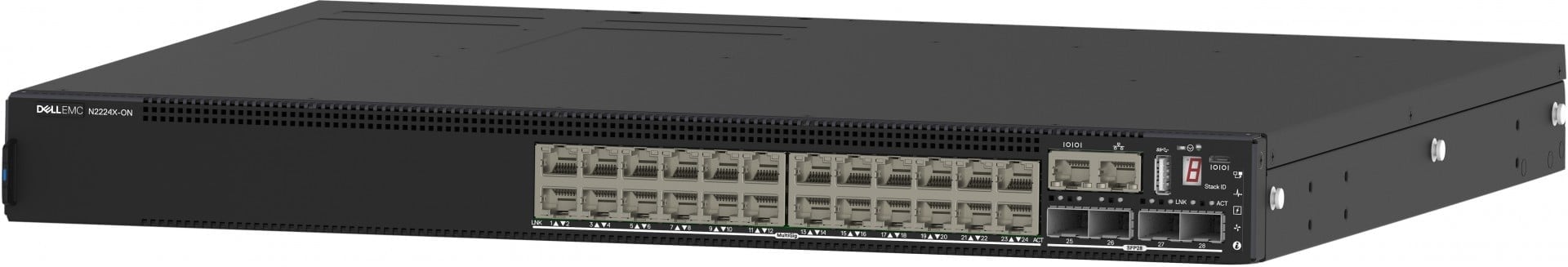 DELL N2224X-ON Géré L3 Gigabit Ethernet (10/100/1000) 1U Noir
