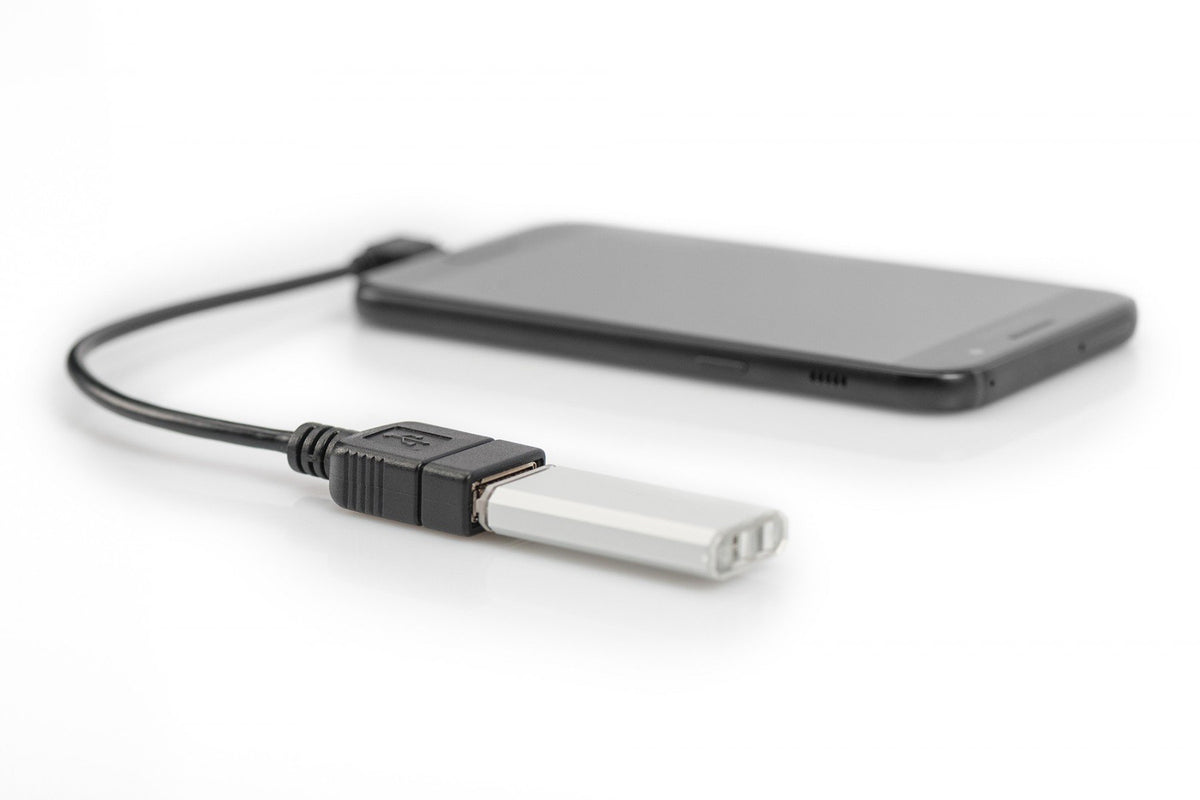 Digitus AK-300313-002-S câble USB USB 2.0 Micro-USB B USB A Noir