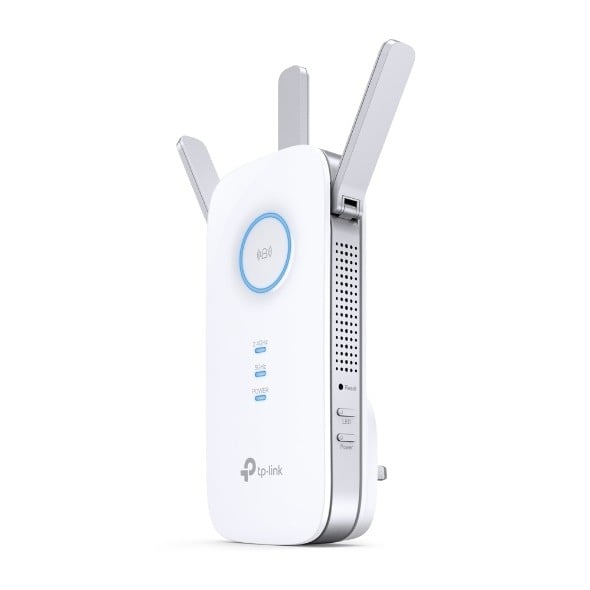 TP-LINK AC1750 Dual Band Wireless Wall Plugged Range Extender Qualcomm 1300Mbps at 5Ghz + 450Mbps at 2.4Ghz 802.11ac/a/b/g/n