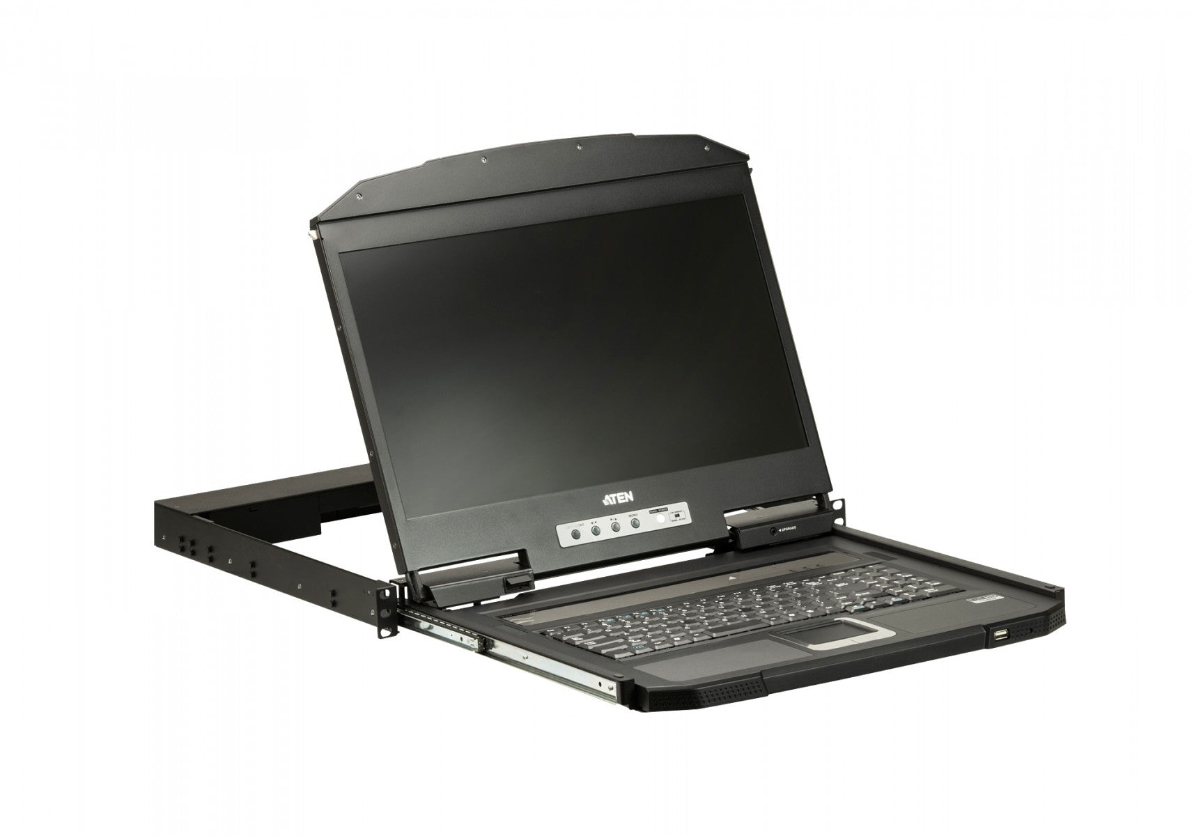 "ATEN CL3700NW support d'ordinateurs 47 cm (18.5"") 1920 x 1080 pixels Métal, Plastique Noir 1U"