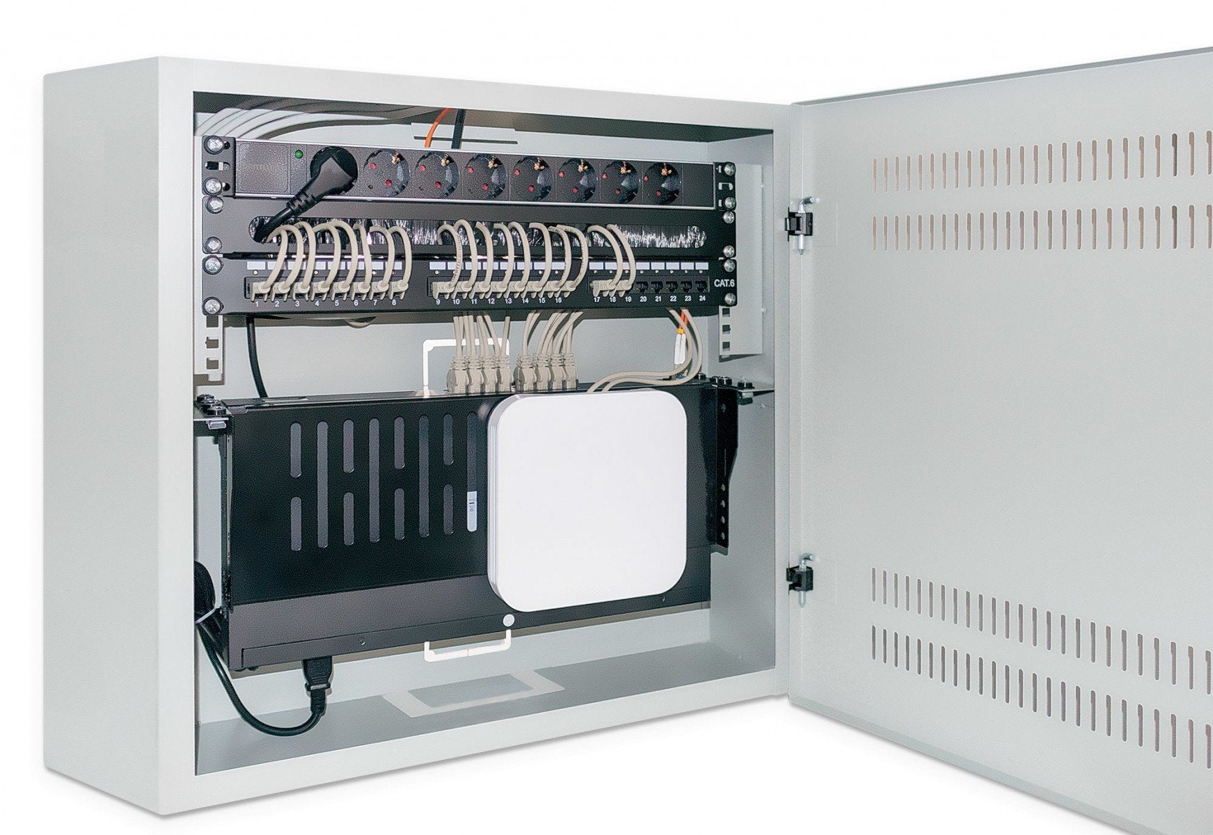 Intellinet 713641 étagere 2U/4U Rack monté sur le mur