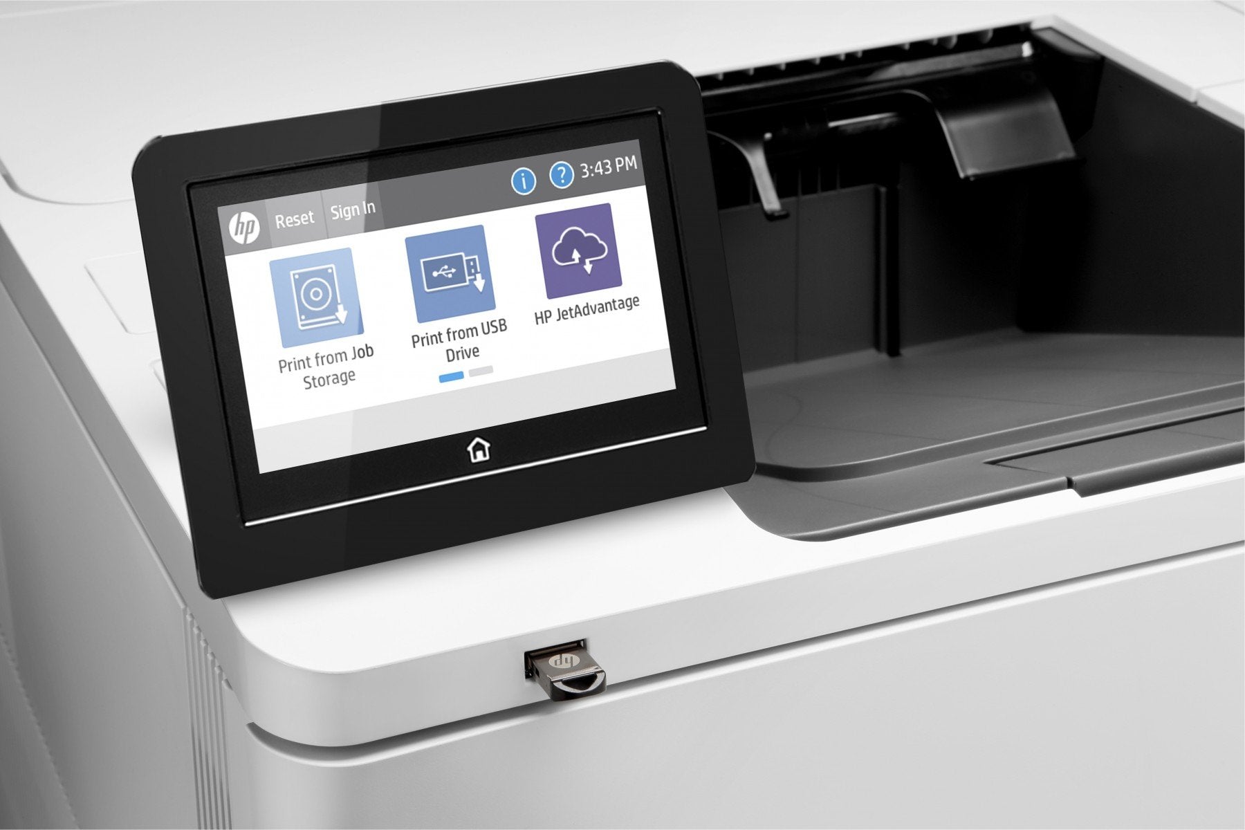 HP LaserJet Enterprise M611dn Printer Mono Duplex laser A4 1200x1200dpi 61ppm 650sheets USB LAN