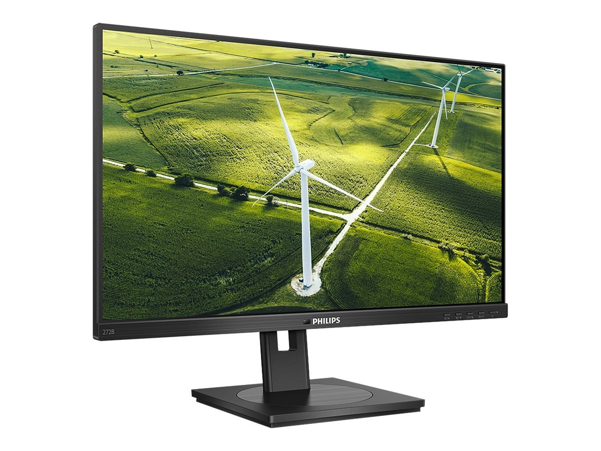PHILIPS 272B1G/00 Ecran faible consommation - 27''-1920 x 1080 Full HD- 75 Hz - IPS - 250 cd/m-4 ms - HDMI, DVI-D, VG DP , HP