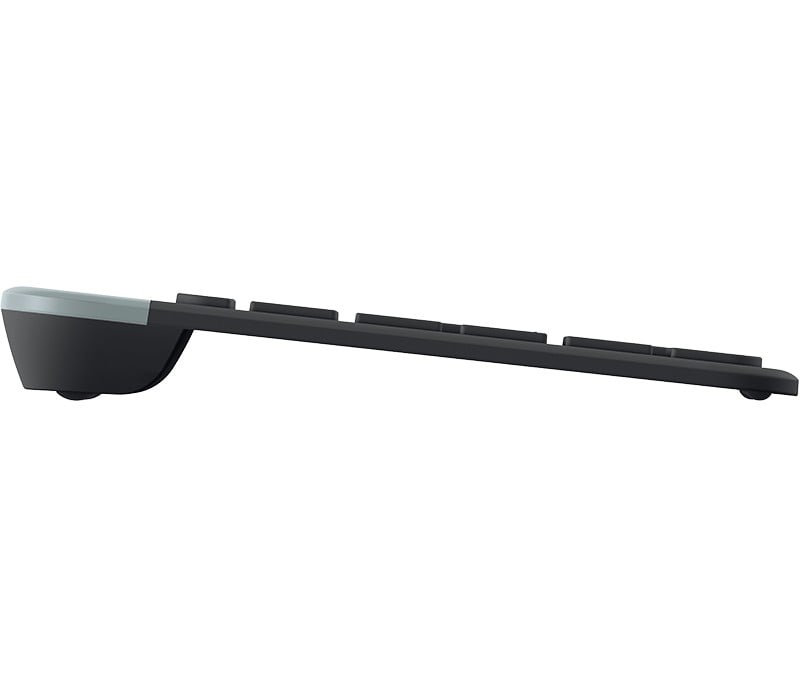 Logitech Slim MK470 clavier Souris incluse Universel RF sans fil QWERTZ Allemand Graphite