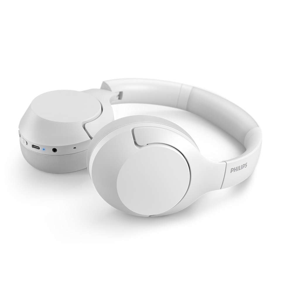 Philips TAH8506WT/00 casque Casques Sans fil Arceau Appels/Musique USB Type-C Bluetooth Blanc