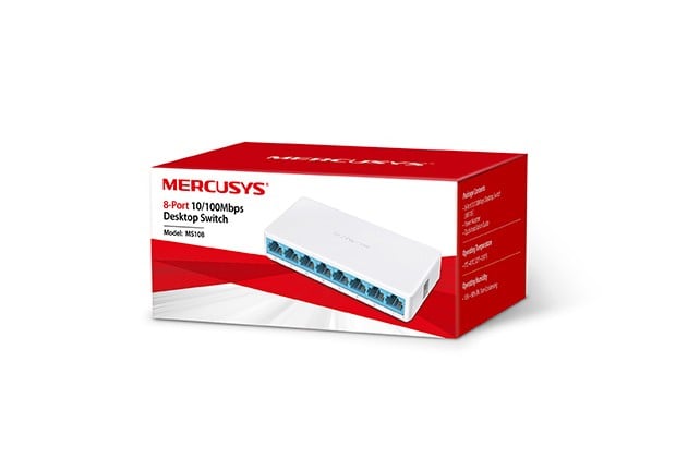 Switch Mercusys MS108 Ethernet LAN 10/100