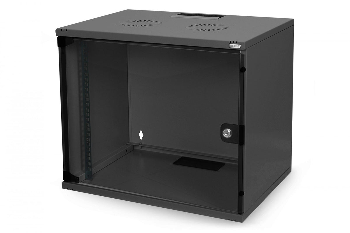 Digitus DN-19 07-U-S-SW étagere 7U Rack monté sur le mur Noir