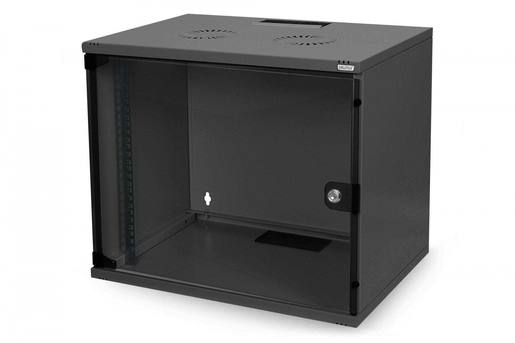 Digitus DN-19 07-U-S-SW étagere 7U Rack monté sur le mur Noir