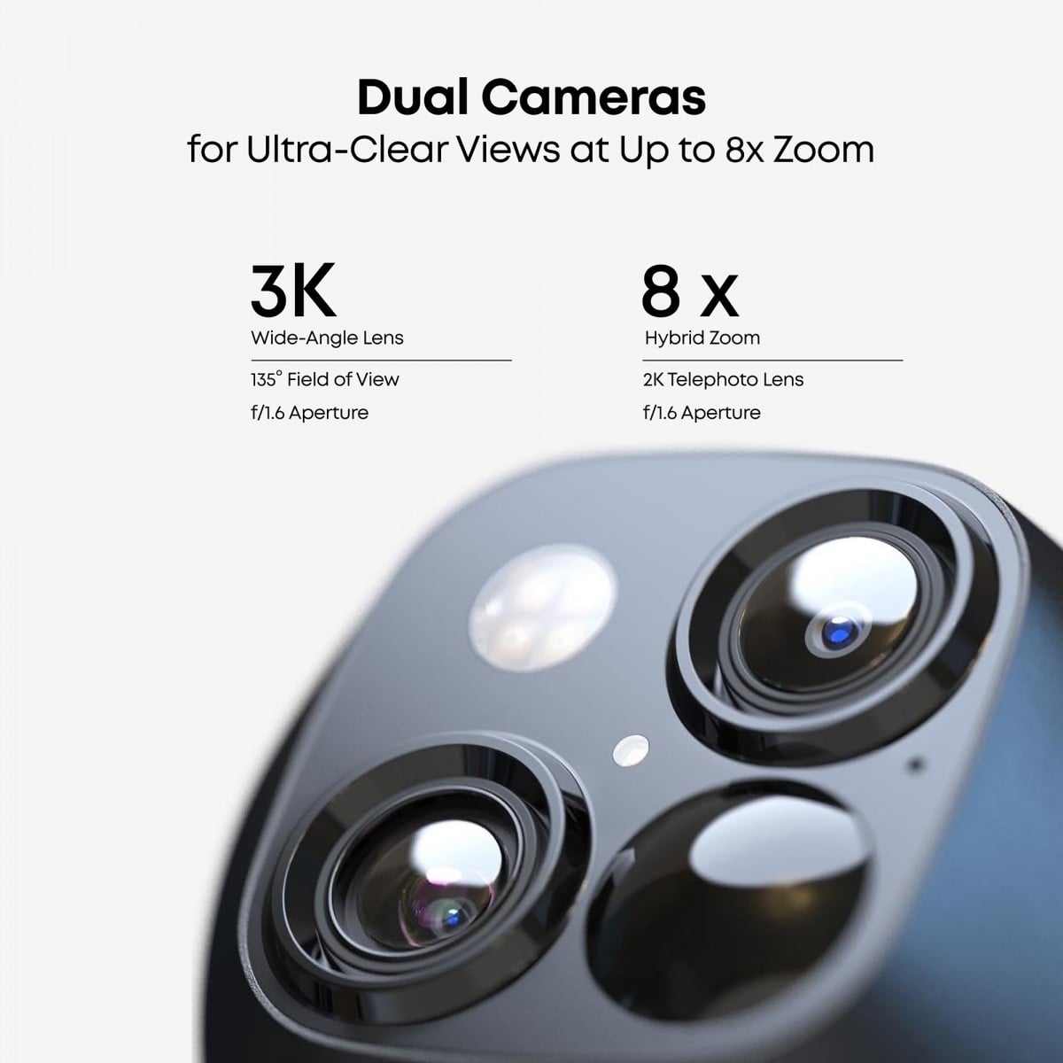 Eufy T81703W1 Caméra SoloCam S340