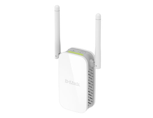 D-LINK Répéteur Wireless N 300 avec un port 10/100Mbps et 2 antennes externes WPS IEEE 802.11 b/g/n débit 300 Mbps