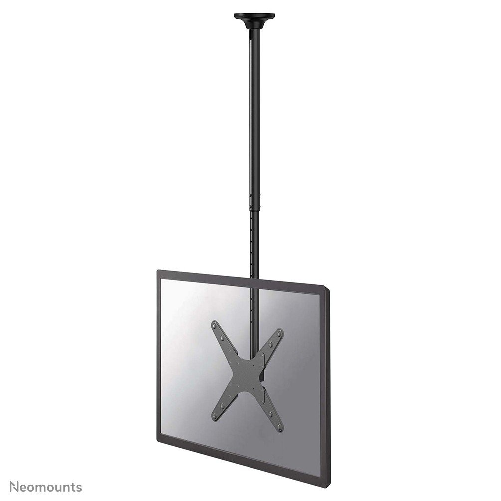 NEOMOUNTS FPMA-C340BLACK Support de plafond pour écran de 32-75p - h 106-156 cm