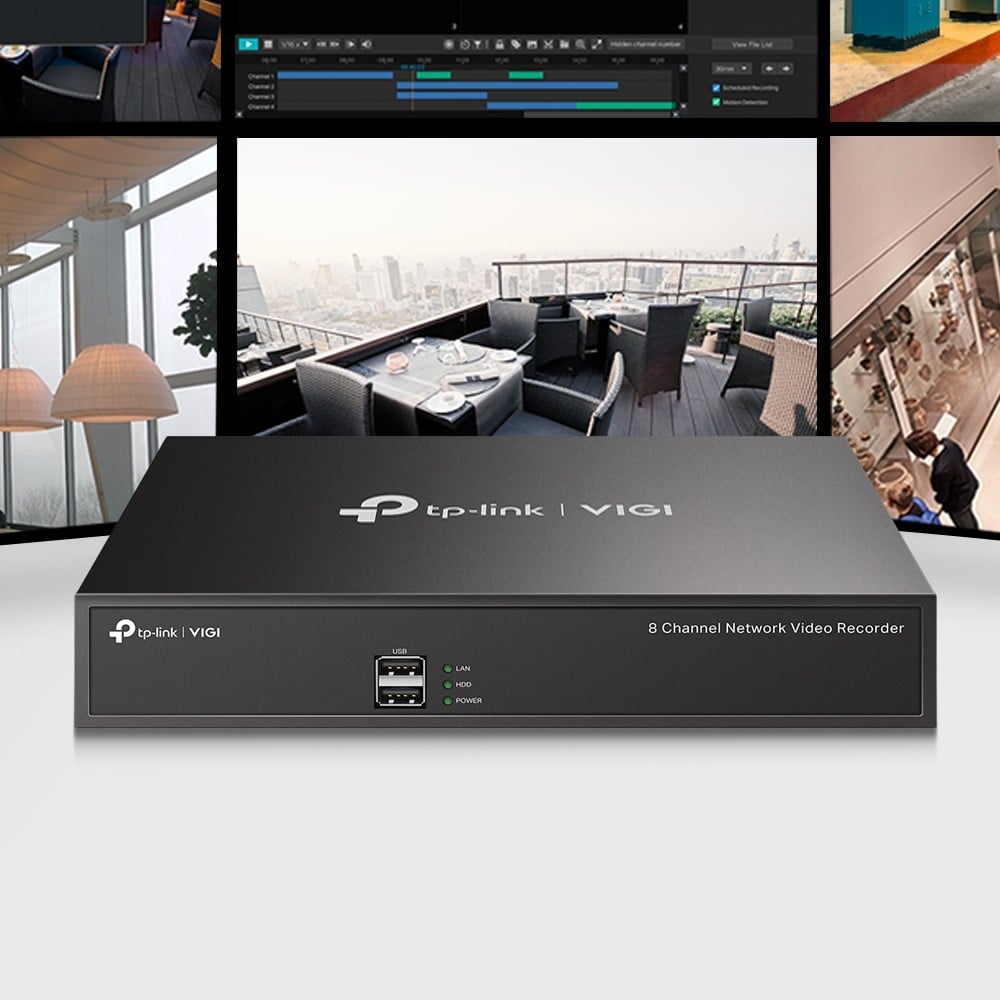 TP-LINK VIGI NVR1008H 8 Channel Network Video Recorder