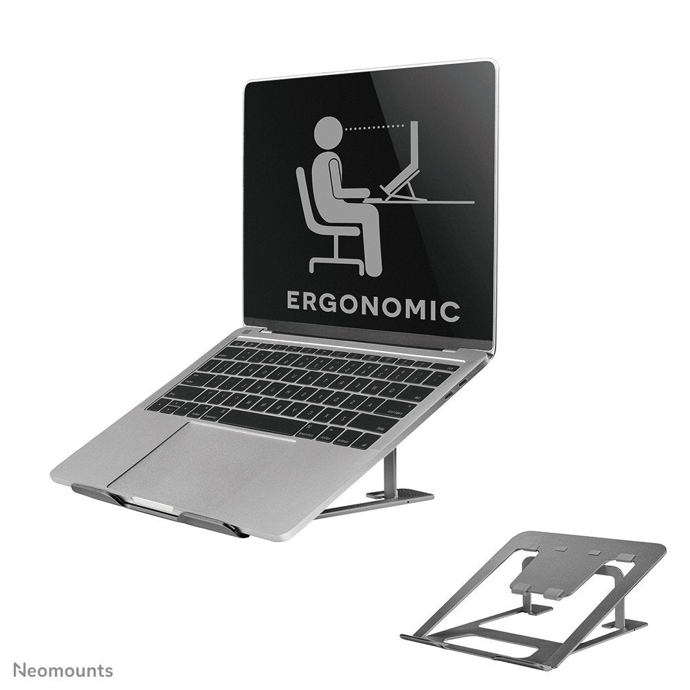 NEOMOUNTS NSLS085GREY Support pour ordinateur portable 10-17p - pliable - compact - universel