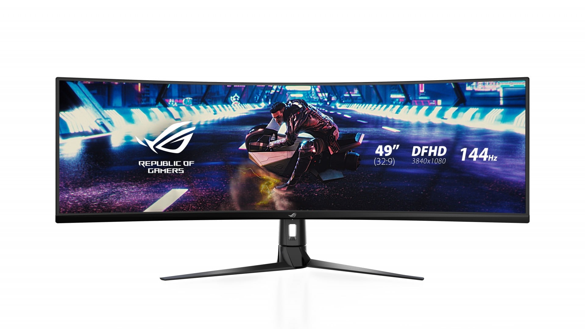 "ASUS ROG Strix XG49VQ écran plat de PC 124,5 cm (49"") 3840 x 1080 pixels Full HD Ultra large LED Noir"