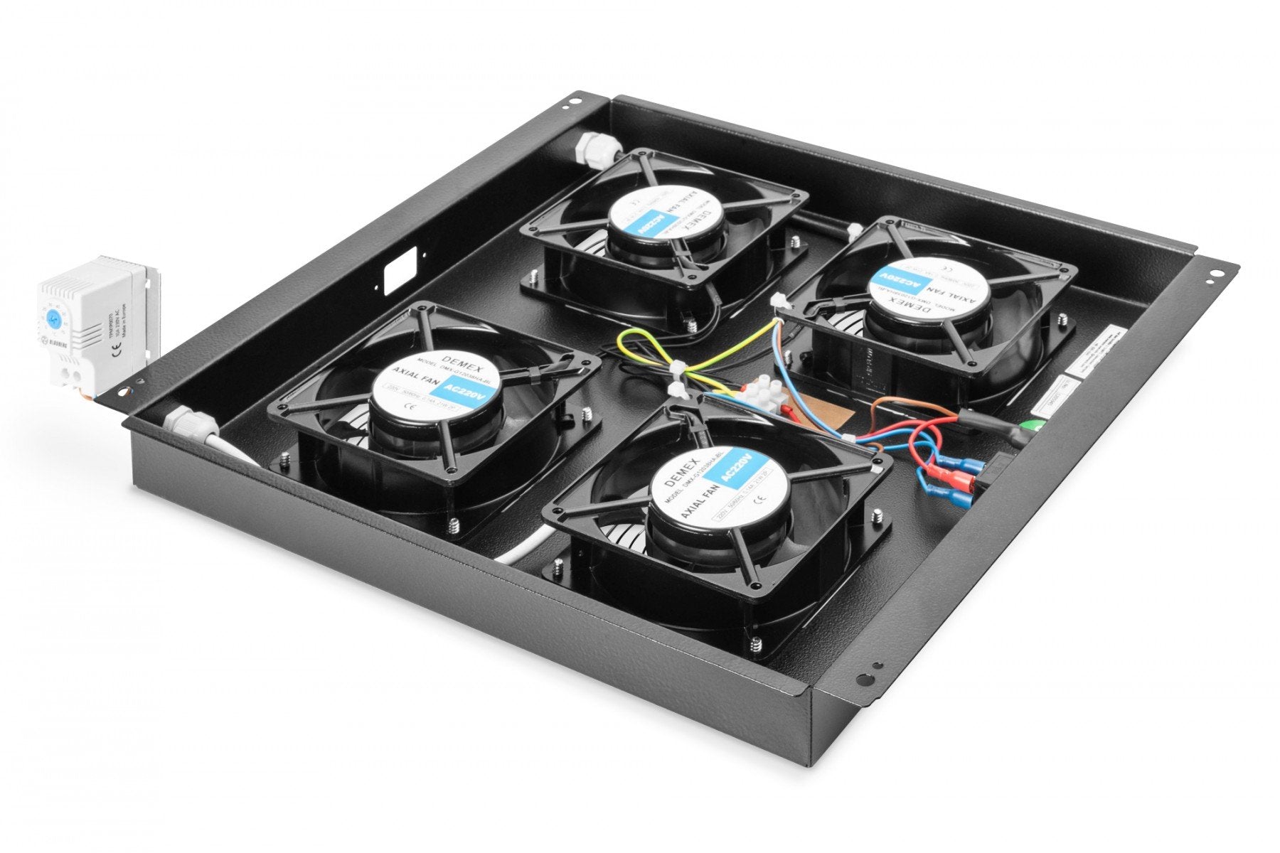 Digitus Unité de ventilation de toit pour armoires réseau de série Unique, armoires réseau et armoires serveur Dynamic Basic