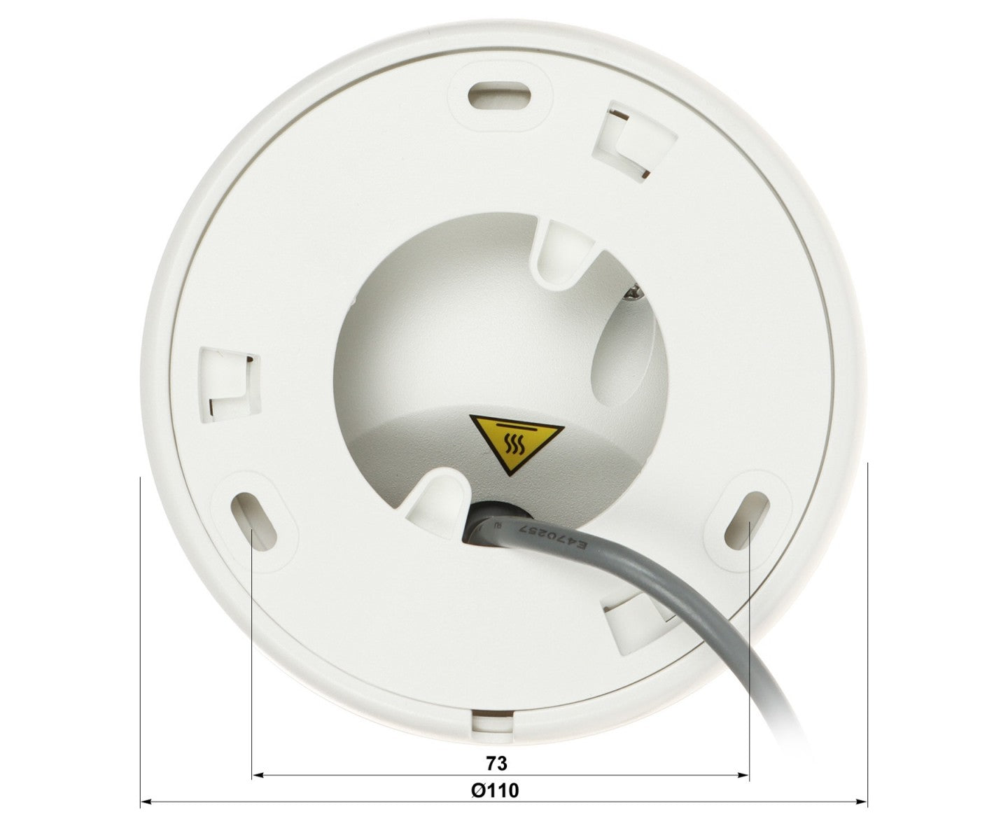 Hikvision DS-2CE72DF3T-LFS(2.8mm) Caméra turret Turbo-HD 2Mpx