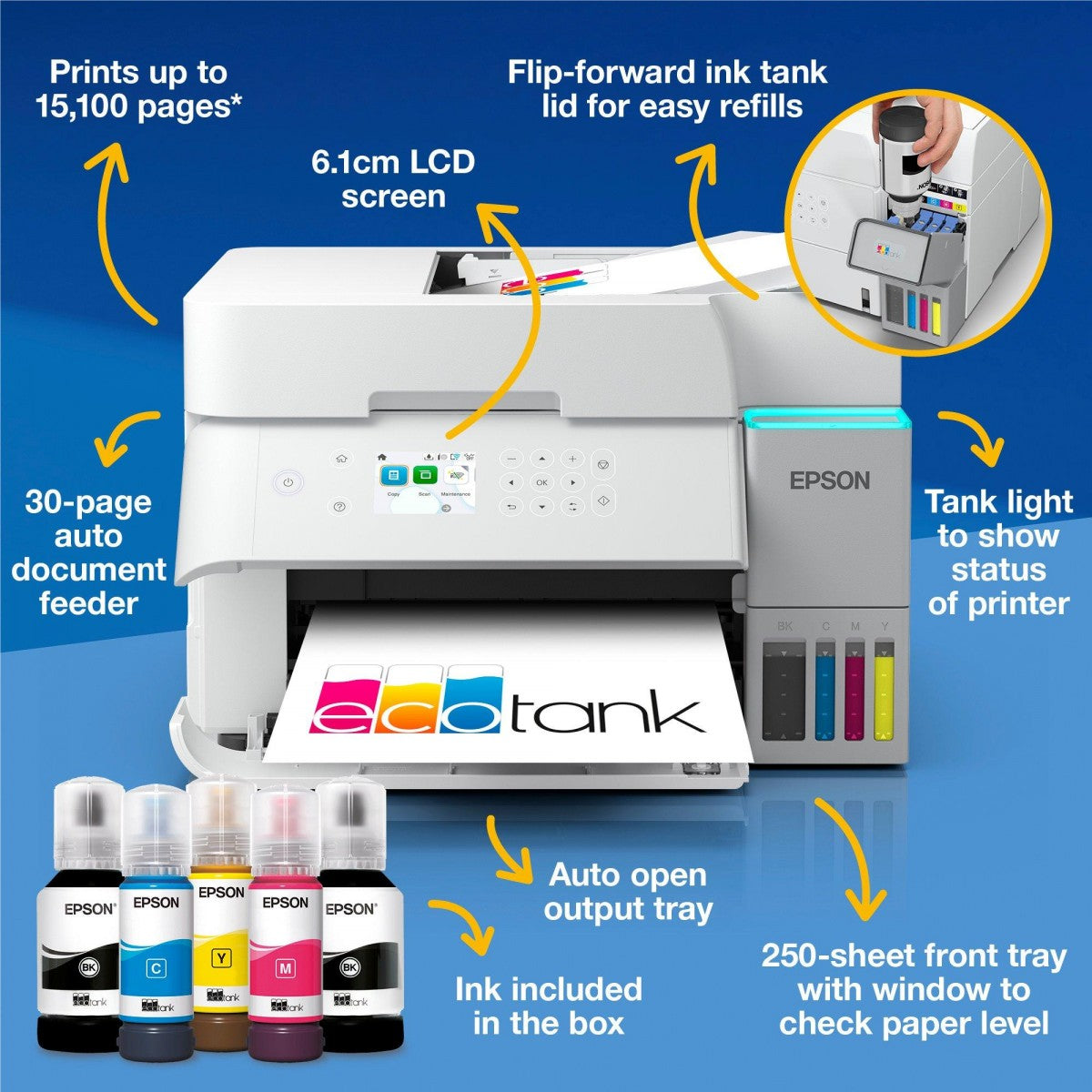 Epson EcoTank L6376 A4 4800 x 1200 DPI 35 ppm Wifi