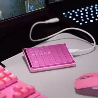 WD Black P10 Game Drive 4To Pink