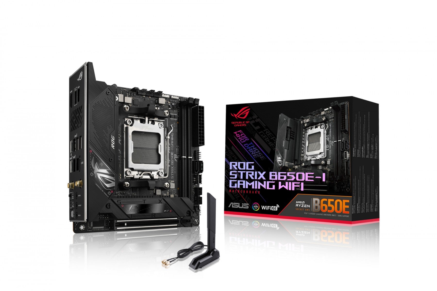 ASUS ROG STRIX B650E-I GAMING WIFI AM5 DDR5 mini-ITX MB