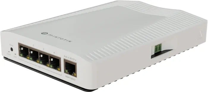 Commutateur Réseau de Bureau Mikrotik CRS304-4XG-IN