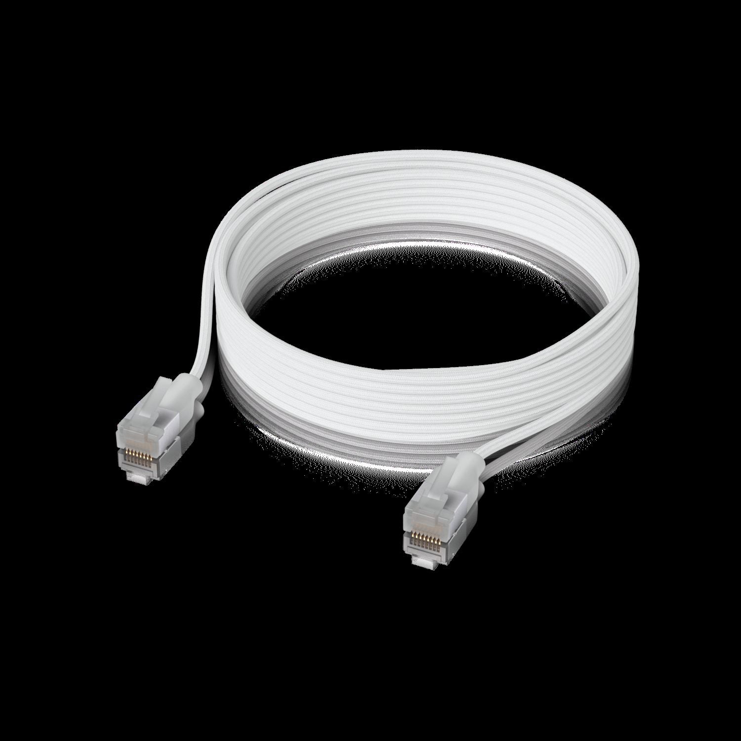 UniFi Cat6A braided patch cable with tra