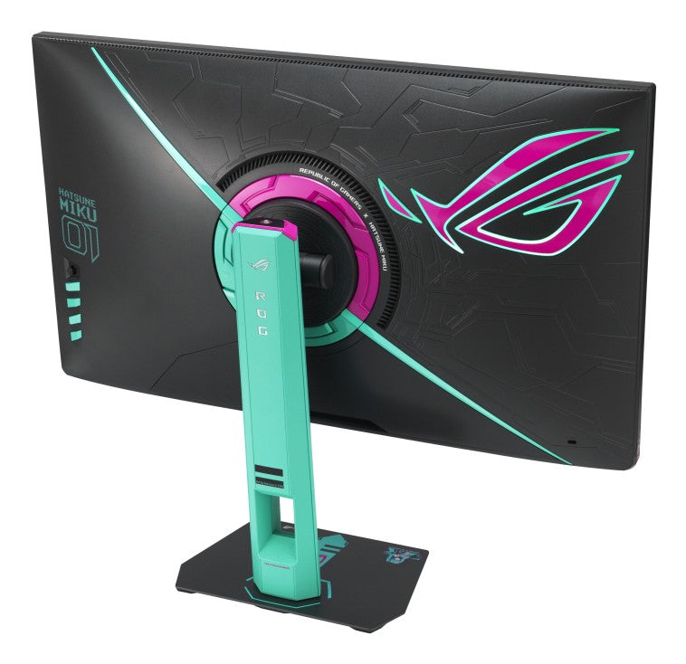 "ASUS ROG Strix XG27ACMEG-G Hatsune Miku Edition écran plat de PC 68,6 cm (27"") 2560 x 1440 pixels Wide Quad HD LCD Multicolore"