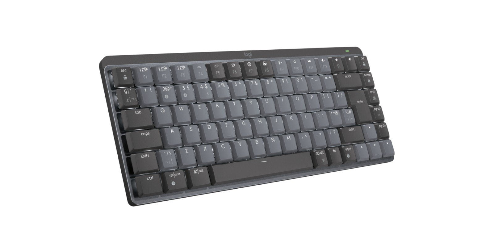 Logitech 920-010779 clavier Bureau RF sans fil + Bluetooth QWERTY Anglais britannique Graphite