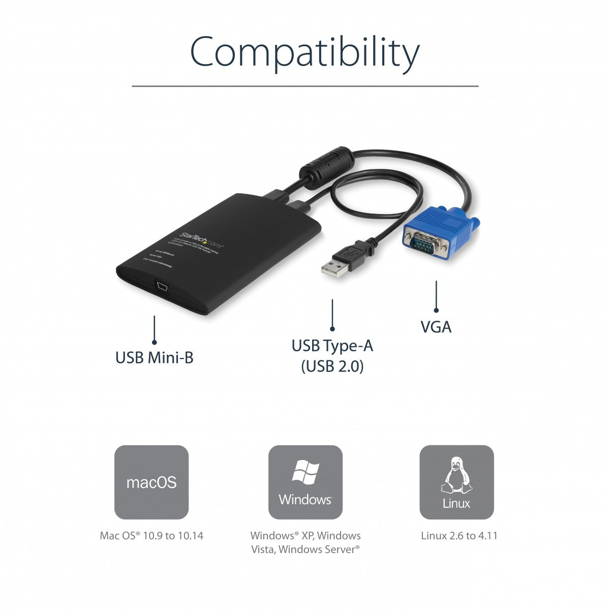 KVM Portable Crash Cart w/File Transfer