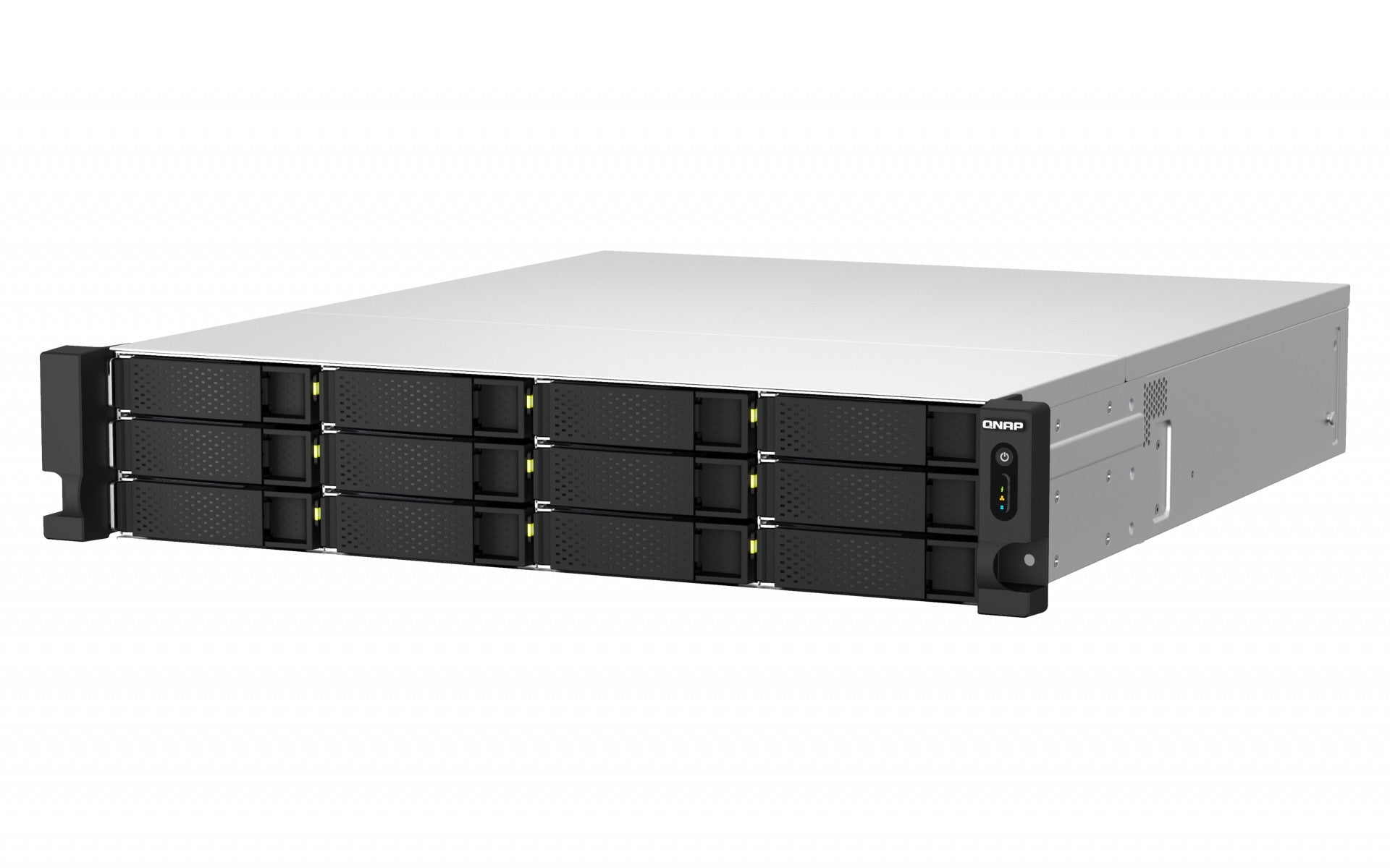 QNAP TS-H1887XU-RP NAS Rack (2 U) Intel Xeon E E-2336 32 Go DDR4 0 To QuTS hero Noir, Blanc