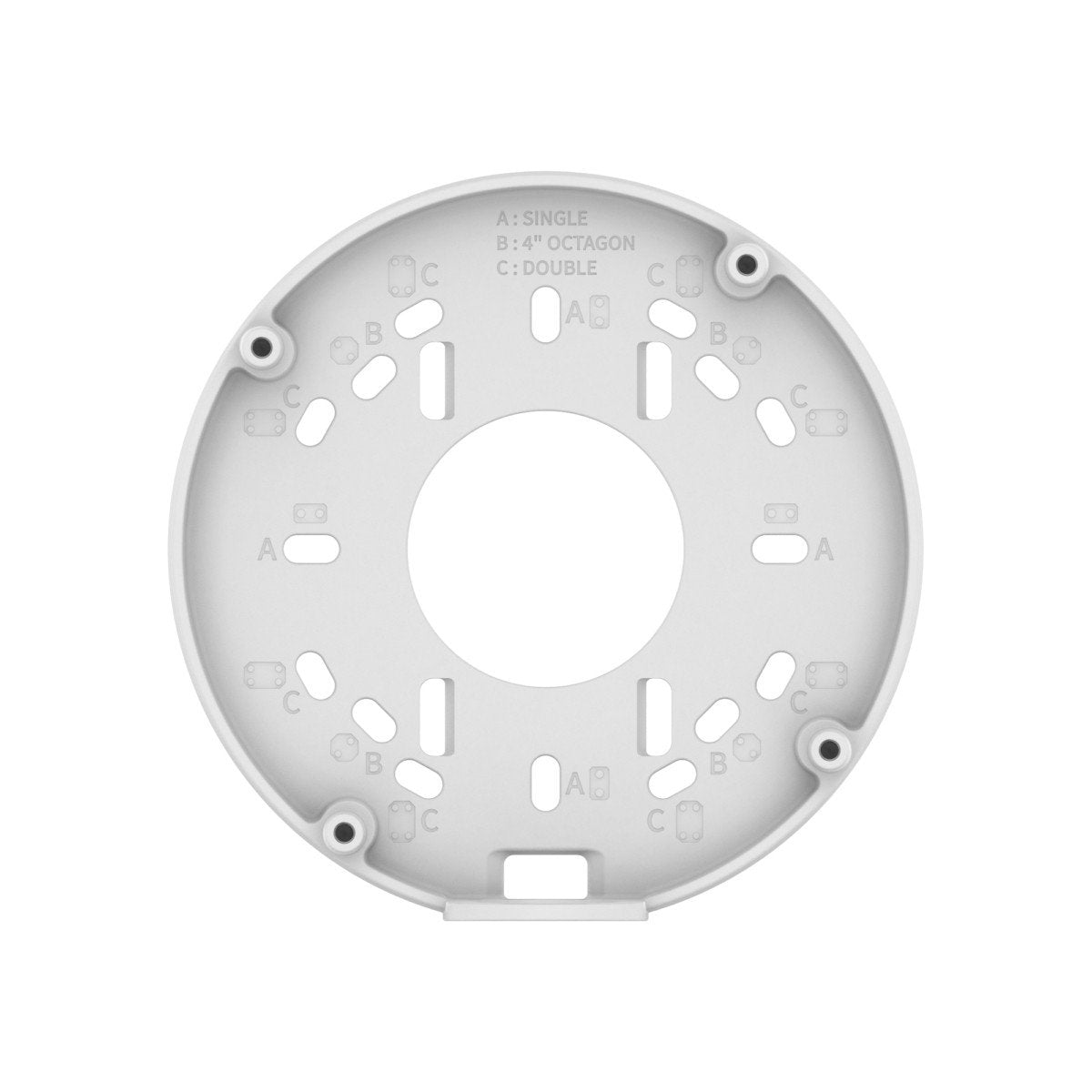 Hanwha SBO-140WW support et boîtier des caméras de sécurité Boîte de jonction