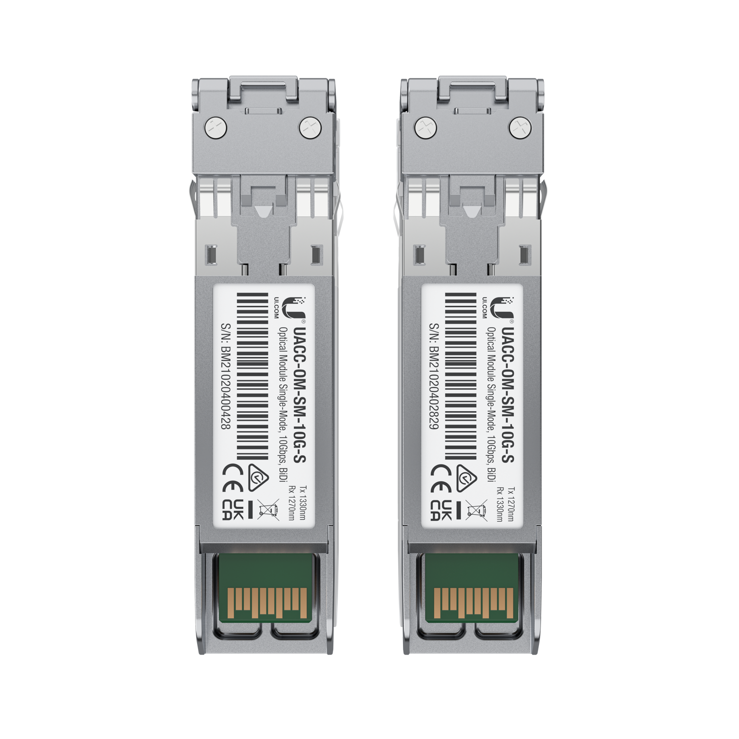 Ubiquiti Networks UACC-OM-SM-10G-S-20 module émetteur-récepteur de réseau Fibre optique 10000 Mbit/s