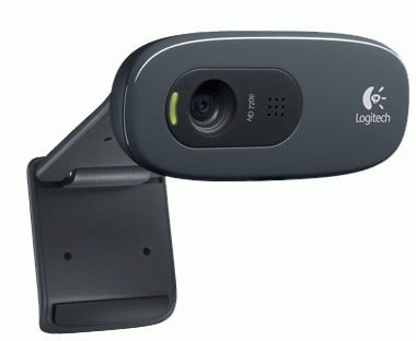 Logitech HD C270 webcam 3 MP 1280 x 720 pixels USB 2.0 Noir, Gris