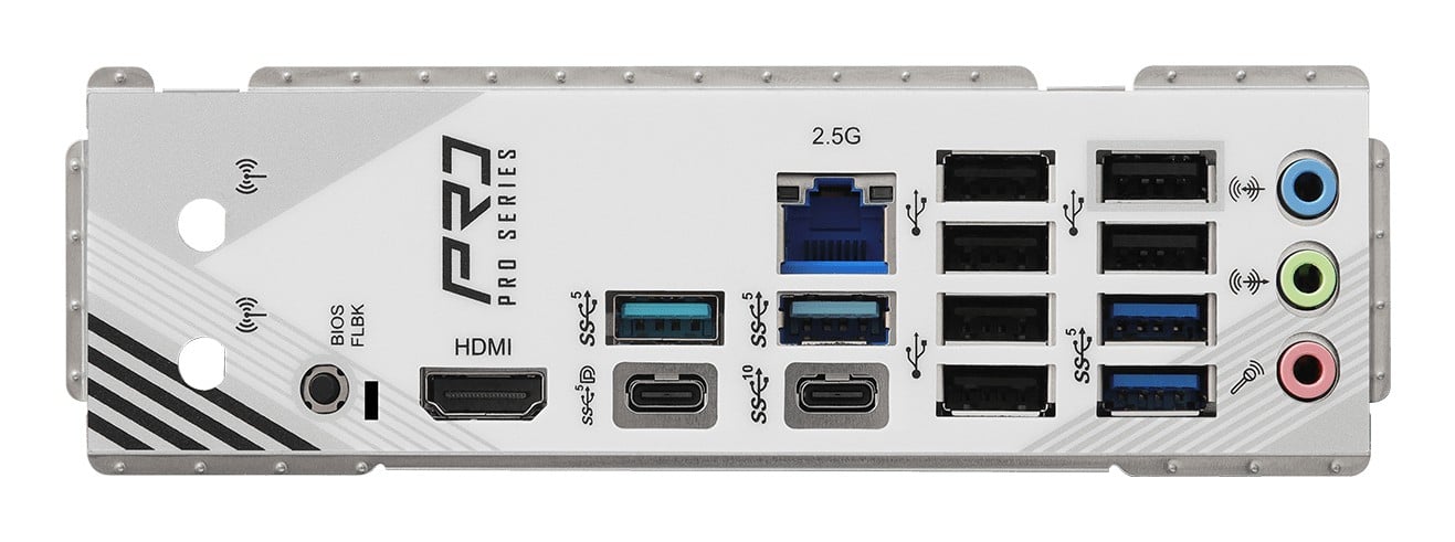 ASRock 90-MXBQK0-A0UAYZ Carte mere B850 Pro RS ATX avec DDR5 et Ethernet 2,5 Gigabit