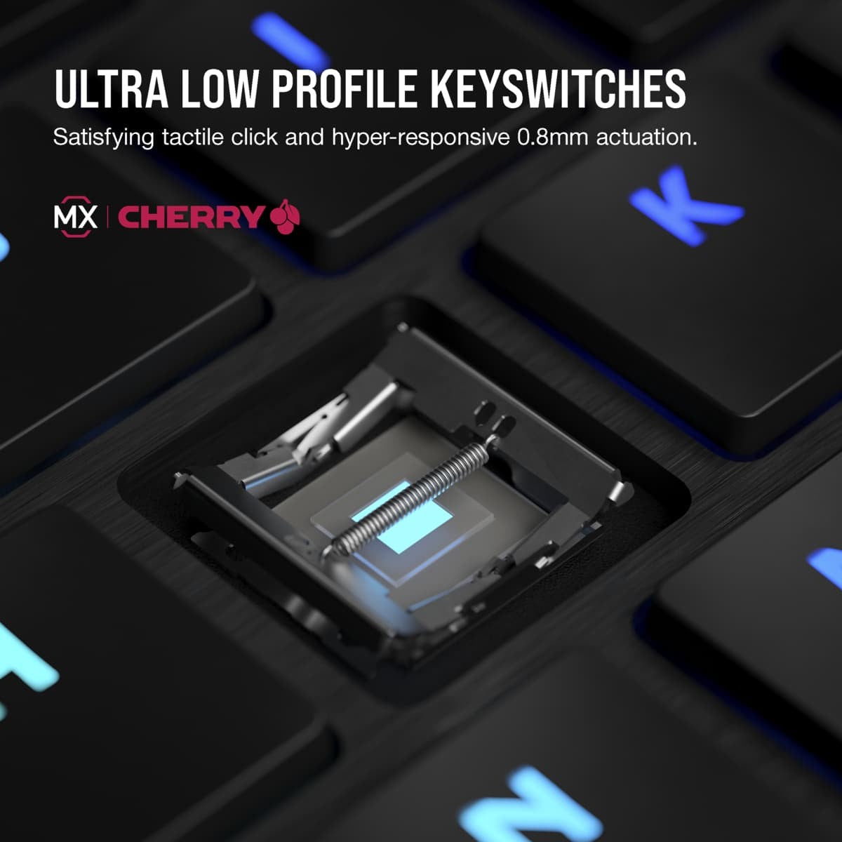 Corsair K100 AIR clavier Gaming USB + RF Wireless + Bluetooth QWERTY Anglais Noir