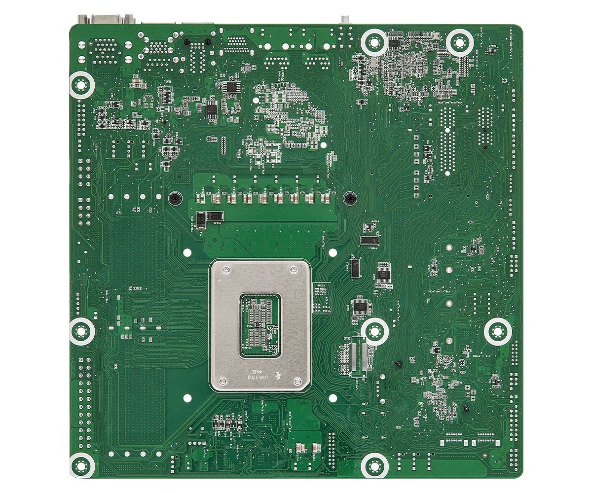 ASRock EC266D4U, 1xSKT LGA 1700, Intel E-2400, C266, SATA, NVMe, 1xM.2, 2xGbE, IPMI