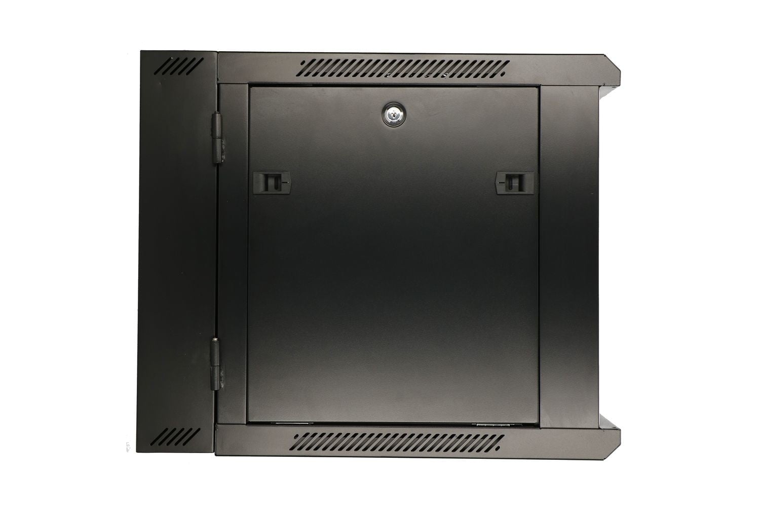 Extralink 9U 600X600 AZH WALL-MOUNTED RACKMOUNT CABINET SWING TYPE BLACK Rack monté sur le mur Noir