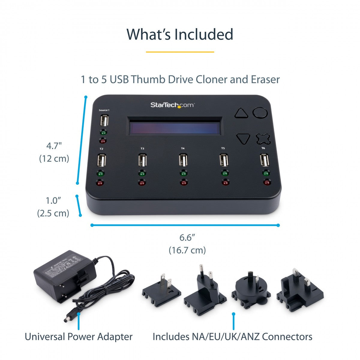 USB Flash Drive 1:5 Duplicator/Eraser