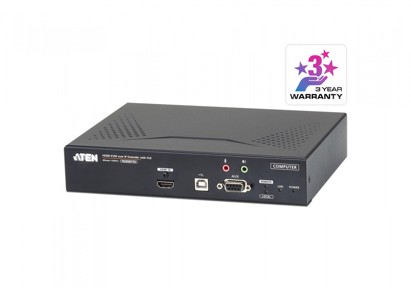 ATEN PREMIUM KE8952T Emetteur prolongateur KVM HDMI 4K/USB IP PoE