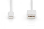 Digitus DB-600106-010-W câble Lightning 1 m Blanc
