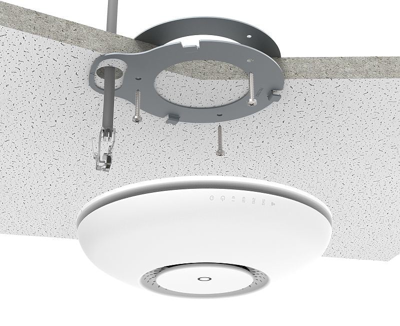 Mikrotik cAP ac Blanc Connexion Ethernet, supportant l'alimentation via ce port (PoE)