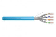 CAT 6A U-FTP installation cable, 500 MHz Dca (LSZH-1), AWG 23/1, 50 m drum, sx, blue