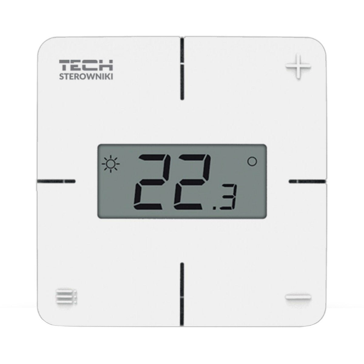 TECH-CONTROLEURS WG.11.0731 Thermostat de piece mécanique sans fil R-8X, blanc