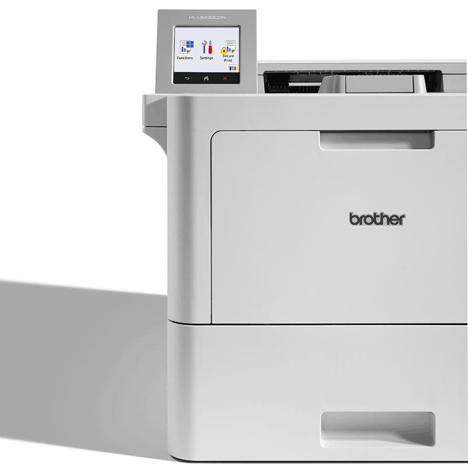 BROTHER HL-L9430CDN Printer colour Duplex laser A4 2400x600dpi 40ppm mono 40ppm colour 620sheets LAN USB NFC
