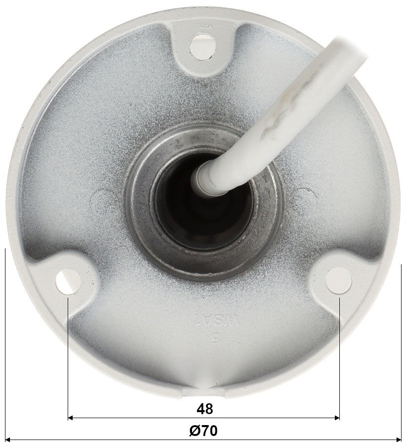Hikvision DS-2CE10KF3T-LE(2.8mm) 3K caméra Mini Bullet ColorVu a double éclairage PoC fixe
