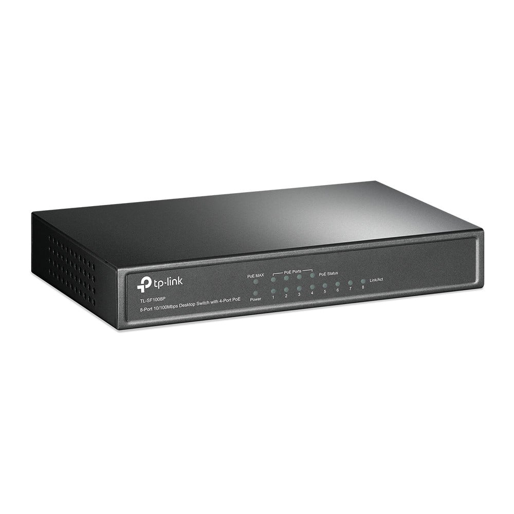 8 port 10/100M PoE Switch